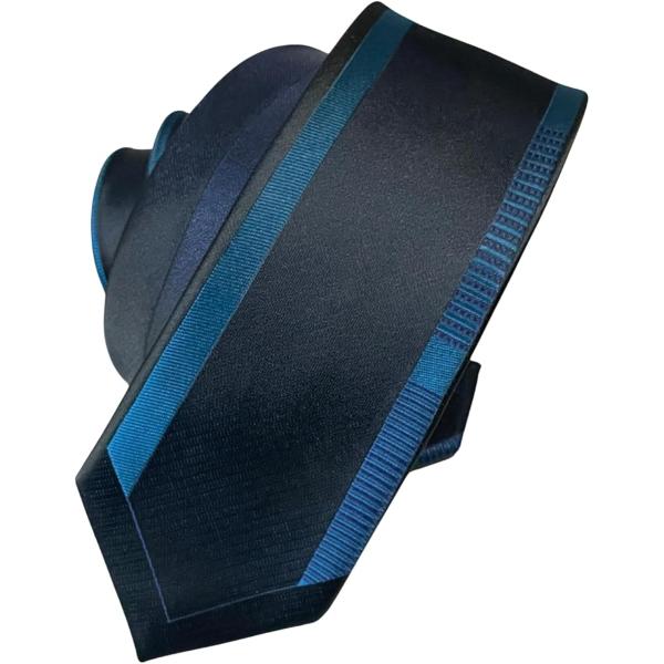 ネクタイ ナロータイ ナローネクタイ ビジネス フォーマル メンズ 細め スマート スリム (ダーク...