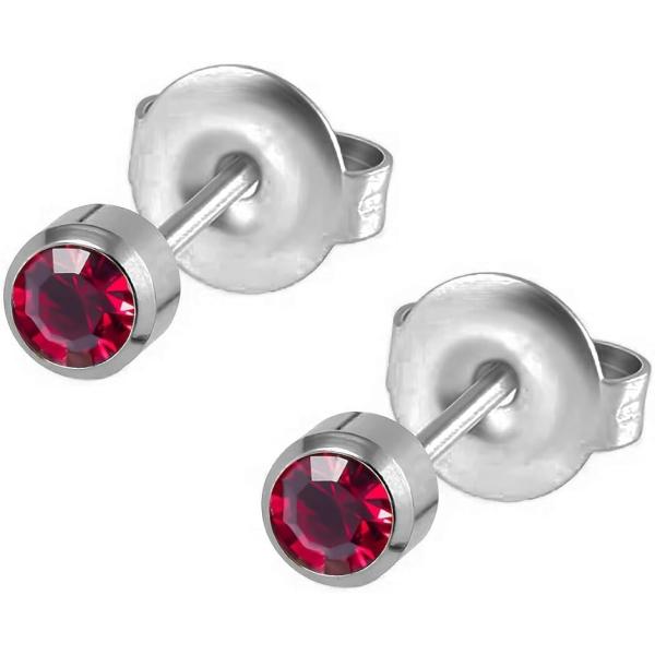 金属アレルギー対応 滅菌済み サージカルステンレス316L つけっぱなし スタッドピアス(シルバー2...