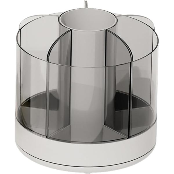 ペン立て 360度回転 鉛筆立て ペンスタンド 大容量 分類収納 小物整理 多機能 卓上収納 オフィ...