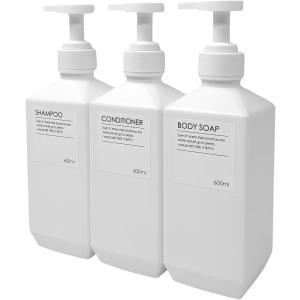 ポンプ式シャンプー400ml×3本+リフィル3個 クリームシャンプー 400g ポンプ式 リフィル付き 詰め替え3個付き