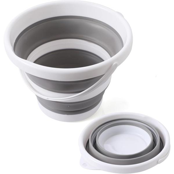 バケツ 洗い桶 洗濯かご たらい 折りたたみバケツ 折りたたみ式 洗いおけ 収納しやすい シリコン ...