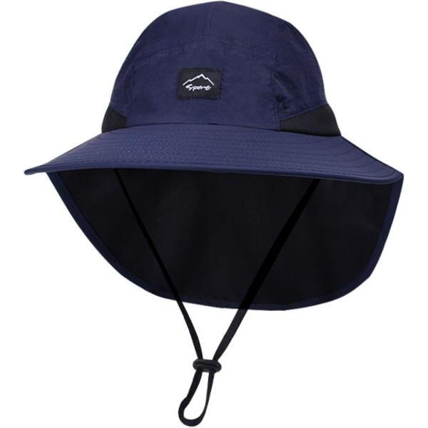 UPF50+ UVカット アウトドア 帽子 日よけ 子供 大人 用 通気 メッシュ 登山 キャンプ ...