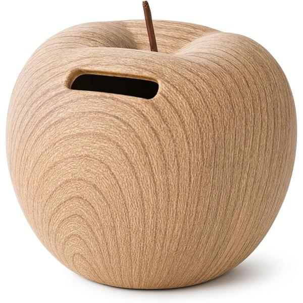 貯金箱 500円玉 おしゃれ インテリア オブジェ マネーバンク 北欧 陶器 ハンドメイド (ナチュ...