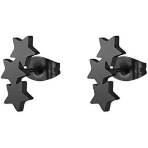 スタッドピアス 星 スターモチーフ 両耳２つ入り ステンレス カラーバリエーションあり ワンポイント...