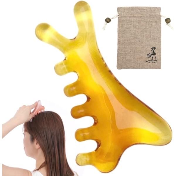 皮膚科医監修 多機能 かっさ 頭皮 マッサージ カッサ プレート ツボ押し 棒 収納袋付き MDM ...