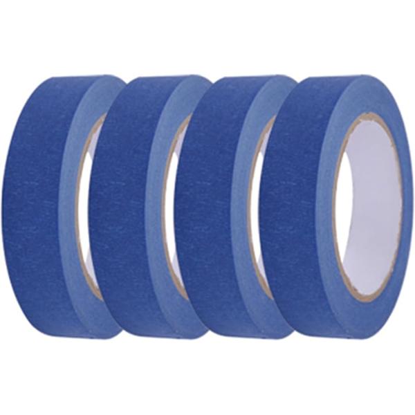 マスキングテープ 50m 4本セット 合計200ｍ 無地 幅広 塗装 車 ラベル デコレーション 手...