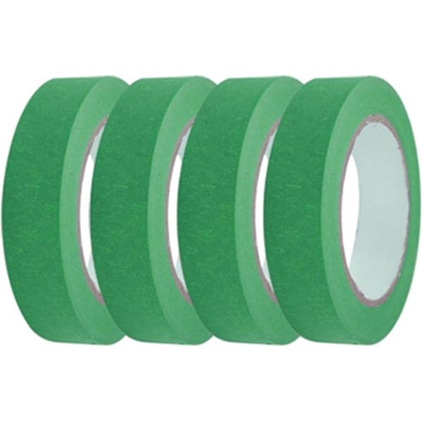 マスキングテープ 50m 4本セット 合計200ｍ 無地 幅広 塗装 車 ラベル デコレーション 手...