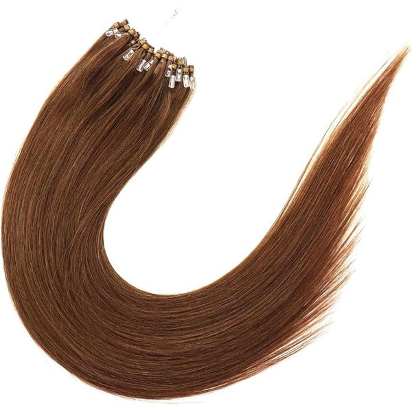 人毛 ring loop hair チップエクステ レミーエクステ カラー ウィッグ 25本1g毎本...