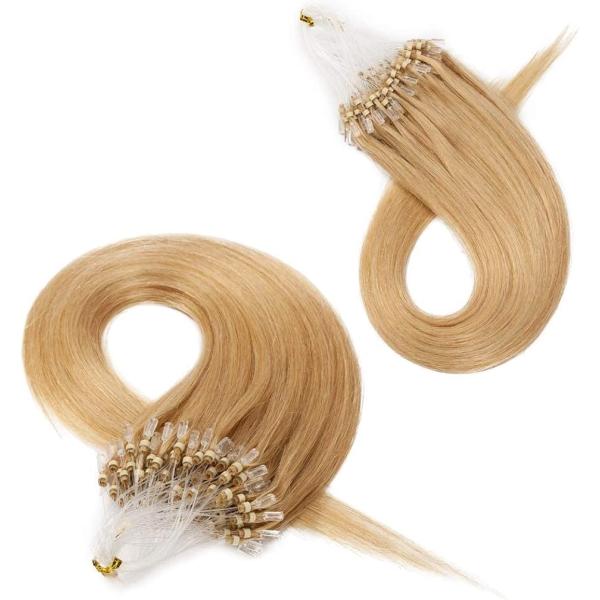 人毛 ring loop hair チップエクステ レミーエクステ カラー ウィッグ(18#,  1...