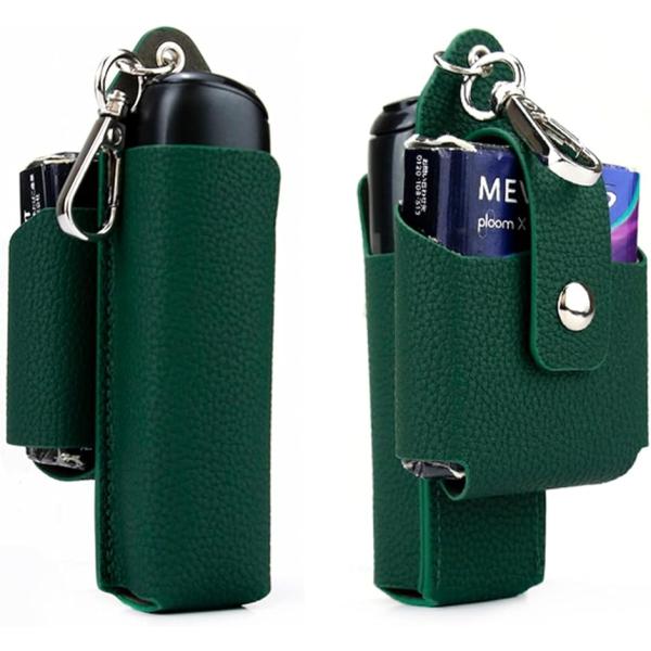 ケースコンパチブル Ploom Aura レザーマテリアル 保護ケース 加熱式たばこ 収納可能 フッ...