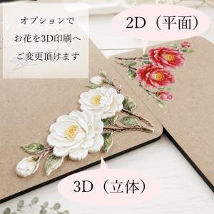 木製 千歳飴袋風プレート 名入れ 椿 七五三 ...の詳細画像3
