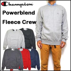 チャンピオン メンズ トレーナー スウェット Champion Power Blend FLEECE CREW ブランド 裏起毛 S0888 USA｜reason