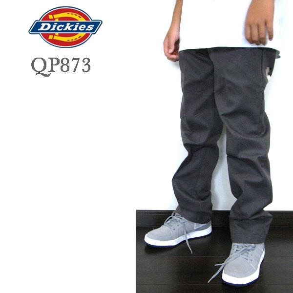 ディッキーズ キッズ チノパン ジュニア QP873 スリム ストレート パンツ BOYS SLIM...