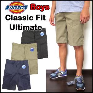 ディッキーズ ハーフパンツ キッズ KR700 BOYS Classic Fit Flat Ultimate DICKIES