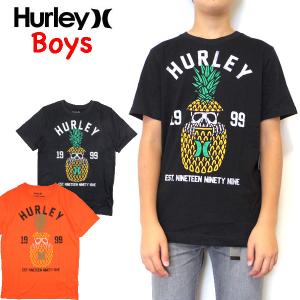 ハーレー キッズ tシャツ 半袖 HURLEY BOYS HIDE&SEEK T ジュニア ロゴ ティーシャツ｜reason