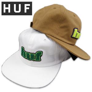 HUF ハフ キャップ 帽子 MADISON 6 PANEL HAT CAP ユニセックス 刺繍  ストラップバック HT00708 2023春