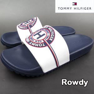 トミーヒルフィガー メンズ サンダル TOMMY HILFIGER シャワー ビーチ TM ROWDY RUBBER SANDAL