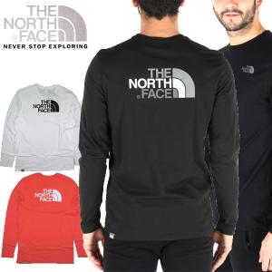 ノースフェイス Tシャツ 長袖 メンズ ロンt eu THE NORTH FACE EASY TEE ブランド ティーシャツ ロゴ NF0A2TX1
