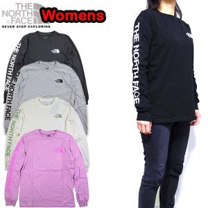 ノースフェイス レディース Tシャツ 長袖 ロンt THE NORTH FACE HIT GRAPHIC T 袖プリント NF0A81U8 2024春夏 新作 usa｜reason