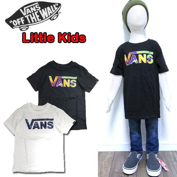 バンズ キッズ Tシャツ VANS KIDS CLASSIC LOGO FILL TEE ロゴ 半袖...