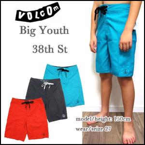 VOLCOM ボルコム サーフパンツ 水着 キッズ ジュニア YOUTH 38TH ST ボーイズ｜reason