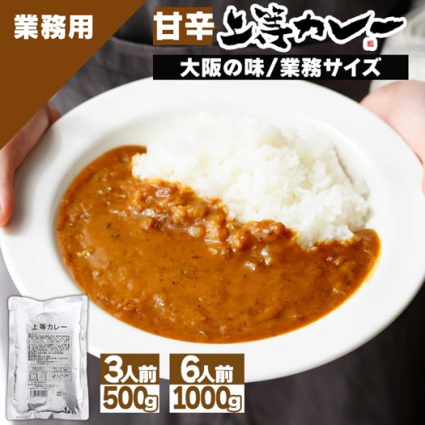 上等カレー レトルト カレールー 業務用 500g or 1kg 1袋 (約6人前)/ご当地 ビーフ...
