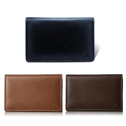 [アーノルドパーマー] 名刺入れ カードケース 羊革 シープスキン APC-3207