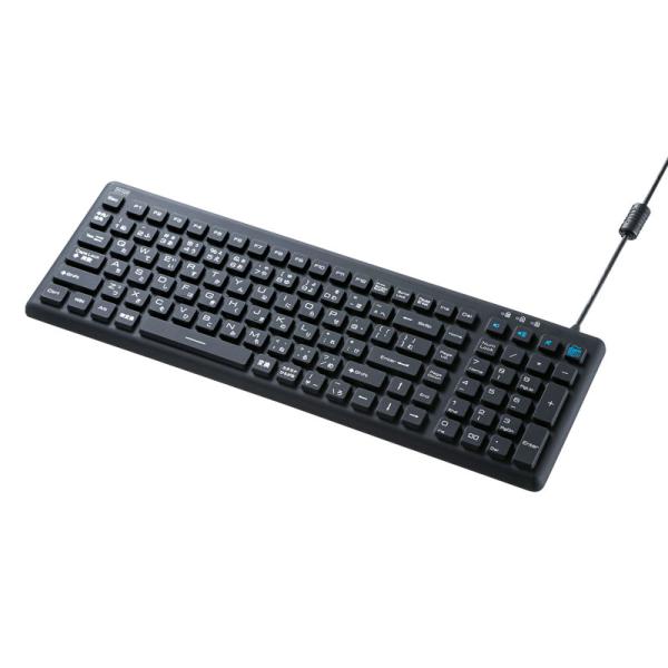 アウトレット 抗菌 防水 防塵 キーボード PC パソコン シリコン IP68 USB
