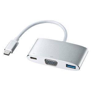 USB Type C-VGAマルチ変換アダプタプラス アウトレット 在庫 処分｜rebias