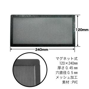 PC用 防塵 フィルター マグネット式 メッシ...の詳細画像2