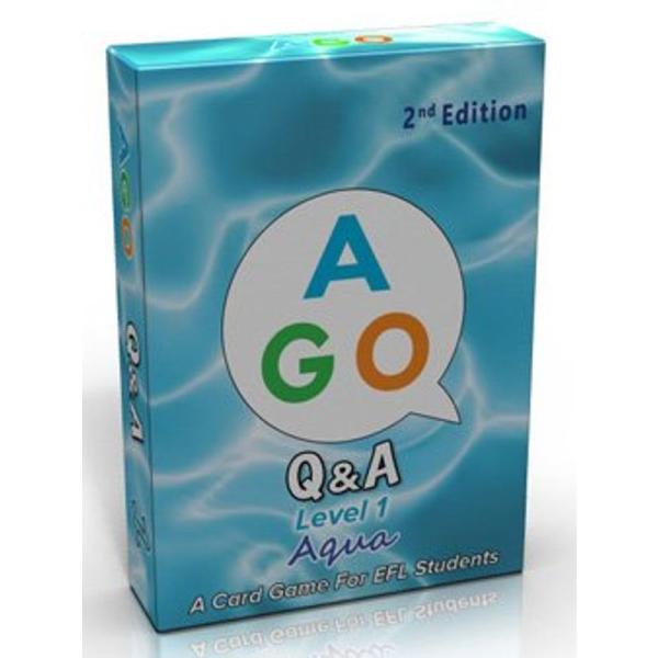 AGO Q&amp;A アクア レベル1 第2版 英語 カードゲーム