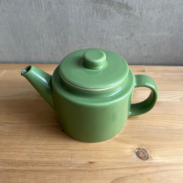 波佐見焼 Common（コモン） ポット 500ml グリーン 西海陶器 【SS茶こし付】 急須 テ...