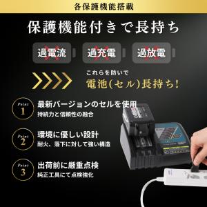 マキタ 18V バッテリー 互換 チェーンソー...の詳細画像3