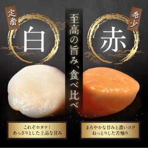 北海道産 ホタテ貝柱 紅白セット 500g ほ...の詳細画像4