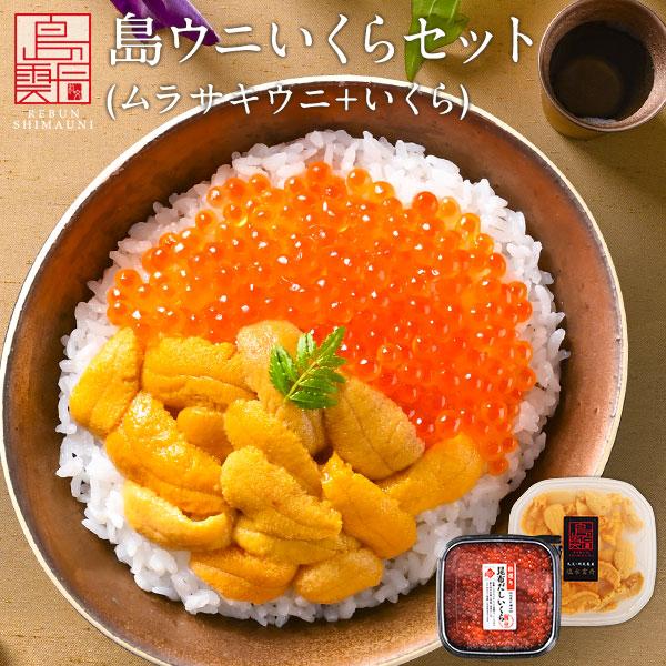 2026年新物予約 生キタムラサキウニ90g 昆布だしイクラ50g 生うに ウニ 雲丹 塩水 いくら...