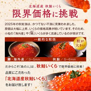 いくら 醤油漬け 北海道産 280g 昆布だし...の詳細画像1