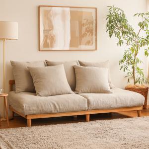 【ブラウンフレーム】 ソファー AGRA アグ...の詳細画像1