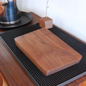 KOMA & recette パン カッティングボード 木製 手作り 国産 日本製 ウォールナット 無垢 おしゃれ かわいい カフェ キッチン 調理道具 木のまな板｜recetteshop