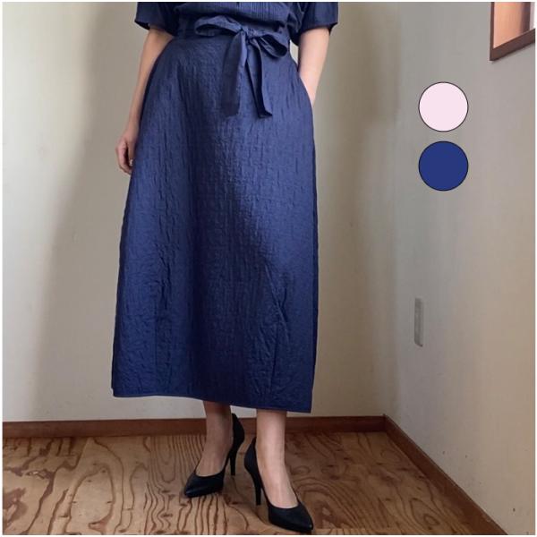 IKITSUKE イキツケ コットン キルティング フレアスカート 2421251