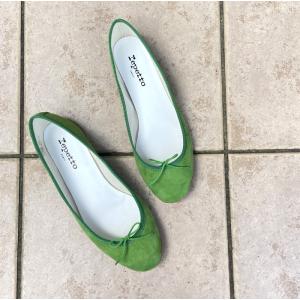 repetto レペット　バレエシューズ　38 グリーン repetto レペット バレエシューズ 38 グリーン repetto レペット