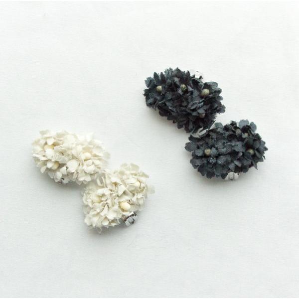 tumugu ツムグ 【tumugu;×アトリエ染花】コットンサテンイヤリング  TA18402