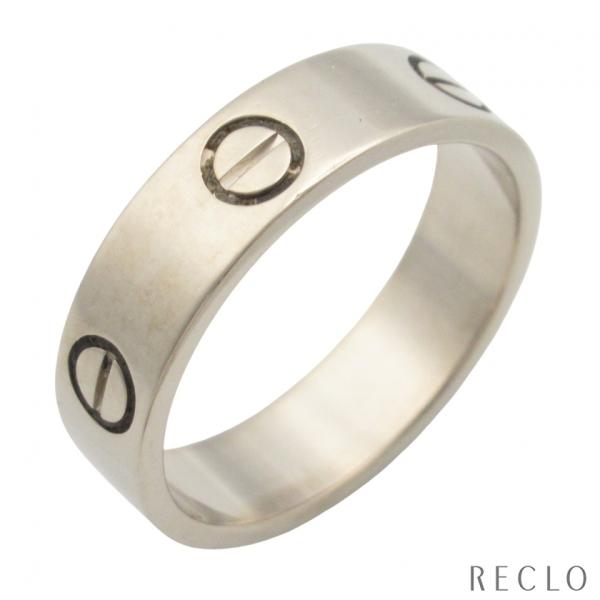 カルティエ Cartier ラブリング リング 指輪 K18WG（ホワイトゴールド） シルバー ユニ...