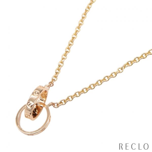 カルティエ Cartier ベビーラブ ネックレス ネックレス K18PG（ピンクゴールド） ゴール...