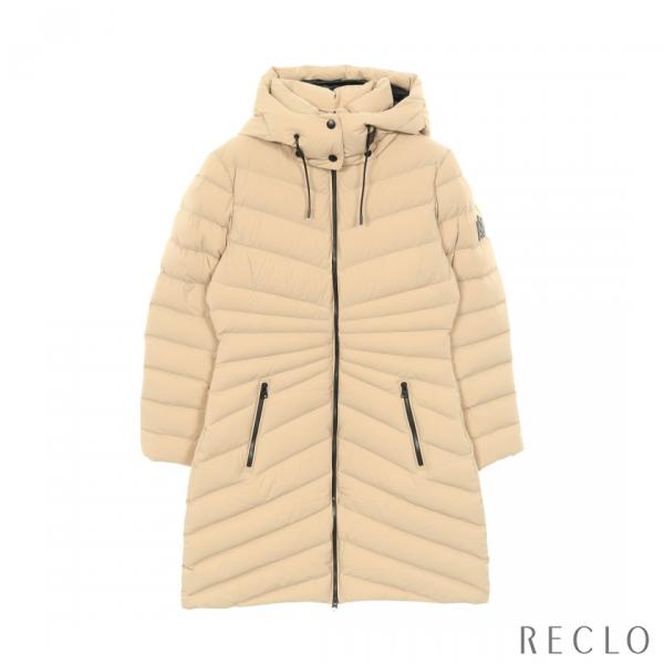 マッカージュ Mackage CAMEA-STR ダウンコート ナイロン ベージュ レディース 中古