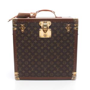 ルイ・ヴィトン LOUIS VUITTON ボワット マン モントル モノグラム スーツケース バッグ ブラウン系 M48122 【中古】