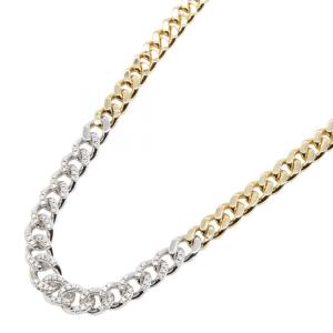 爆買 タサキ TASAKI ダイヤ パール ネックレス 2メンS ネックレス ジュエリー K18（イエローゴールド） ゴールド系 【中古】