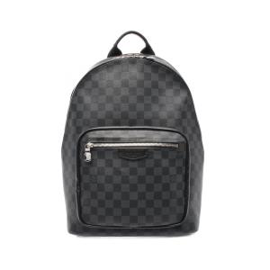 ルイ・ヴィトン LOUIS VUITTON ジョッシュ NV リュックサック バックパック バッグ ダミエ・グラフィット ブラック系 N40365 【中古