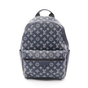ルイ・ヴィトン LOUIS VUITTON ディスカバリー リュックサック バックパック バッグ モノグラム・シャドウ ネイビー系 M24760 【中古