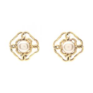 シャネル CHANEL ココマーク イヤリング ジュエリー GP（ゴールドメッキ） ゴールド系 【中古】