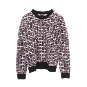 シャネル CHANEL ココマーク ニット 衣料品 トップス ウール ブラック系 P75342K10799 【中古】
